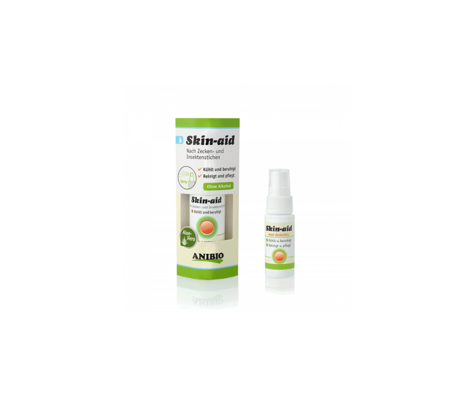ANIBIO Skin-Aid 30 ml – Naturlig pleje til irriteret hud hos hunde og katte