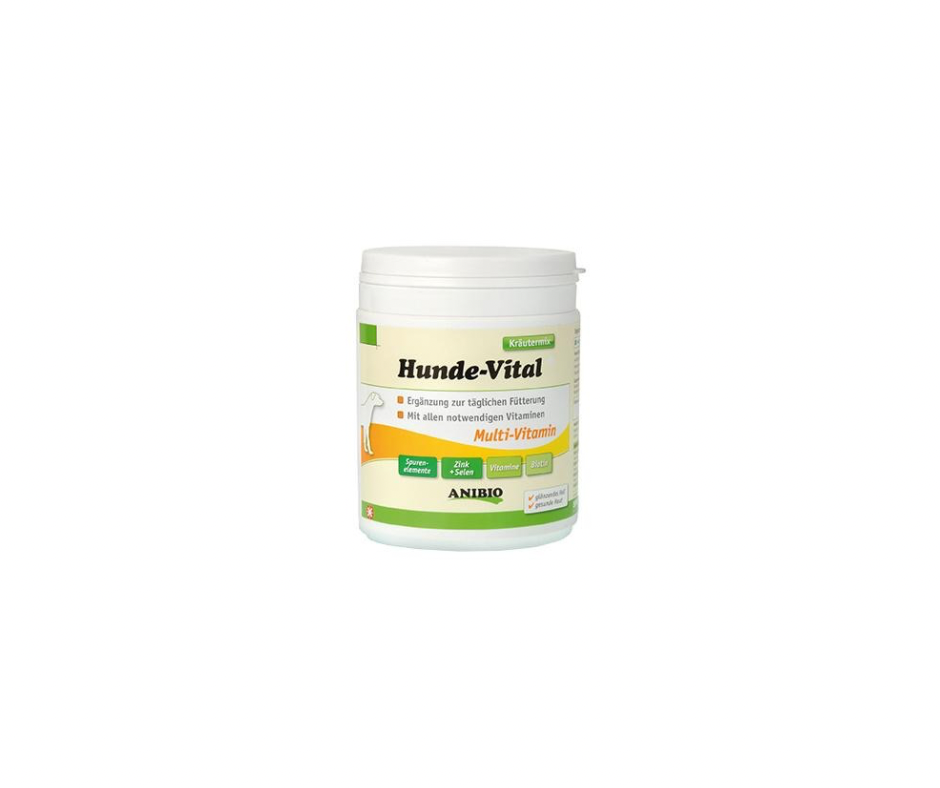 ANIBIO Hunde-Vital 420g – Multivitamin & mineraltilskud til hunde