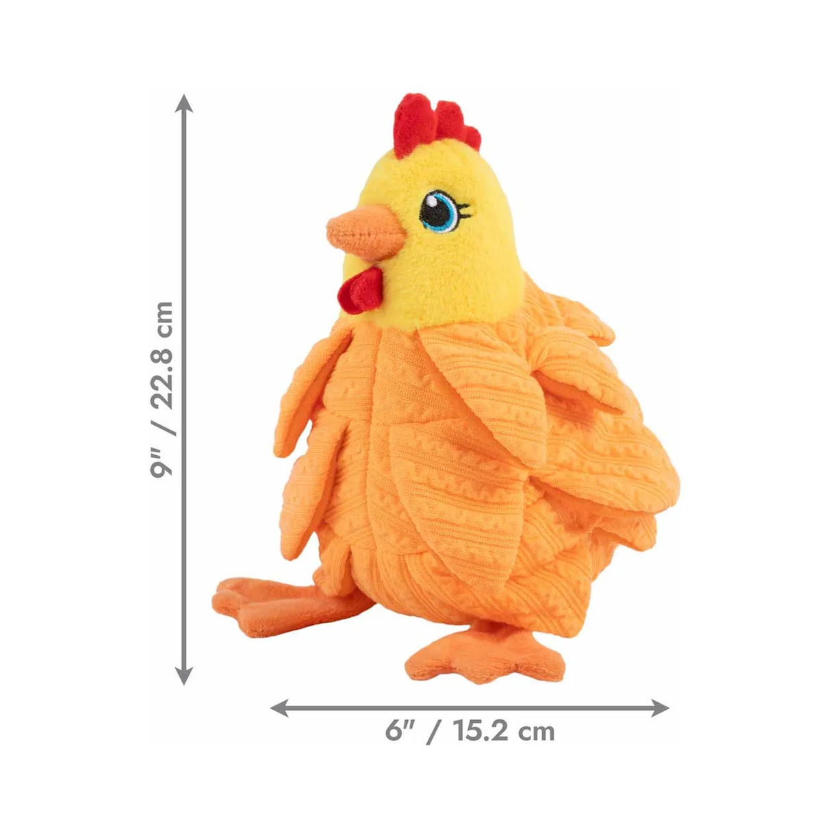 KONG Layerz Forage Hen – Mentalstimulerende snuse- og plyslegetøj til hunde