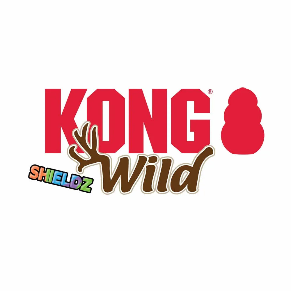 KONG Wild Shieldz Training Dummy Swirl S/M – flydende apporteringslegetøj til hunde