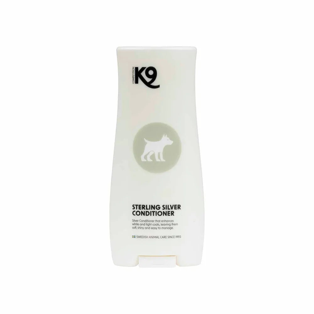K9 Sterling Silver Shampoo & Conditioner – til hvid og lys pels