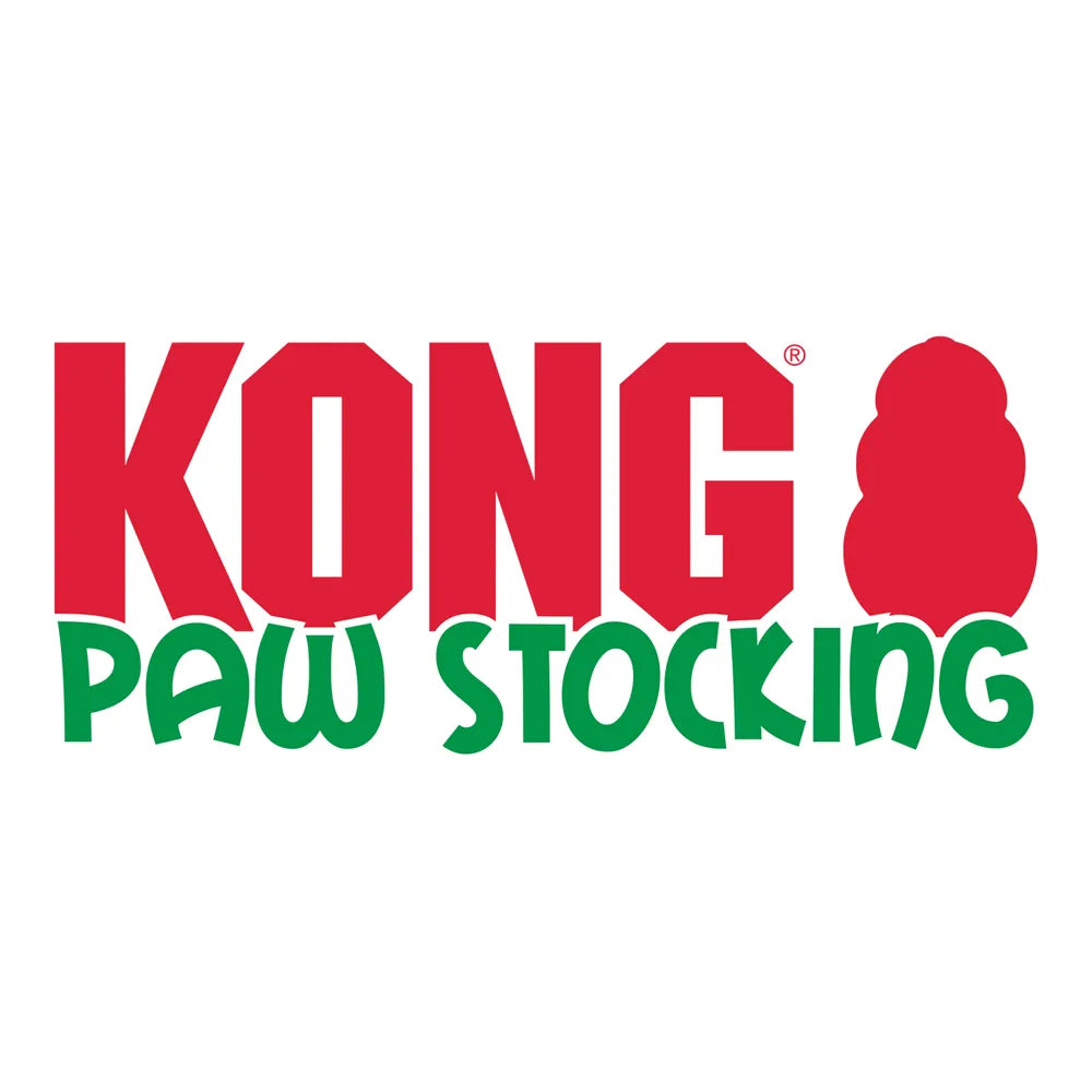KONG Holiday Stockings Paw L – julesok til hunde og katte