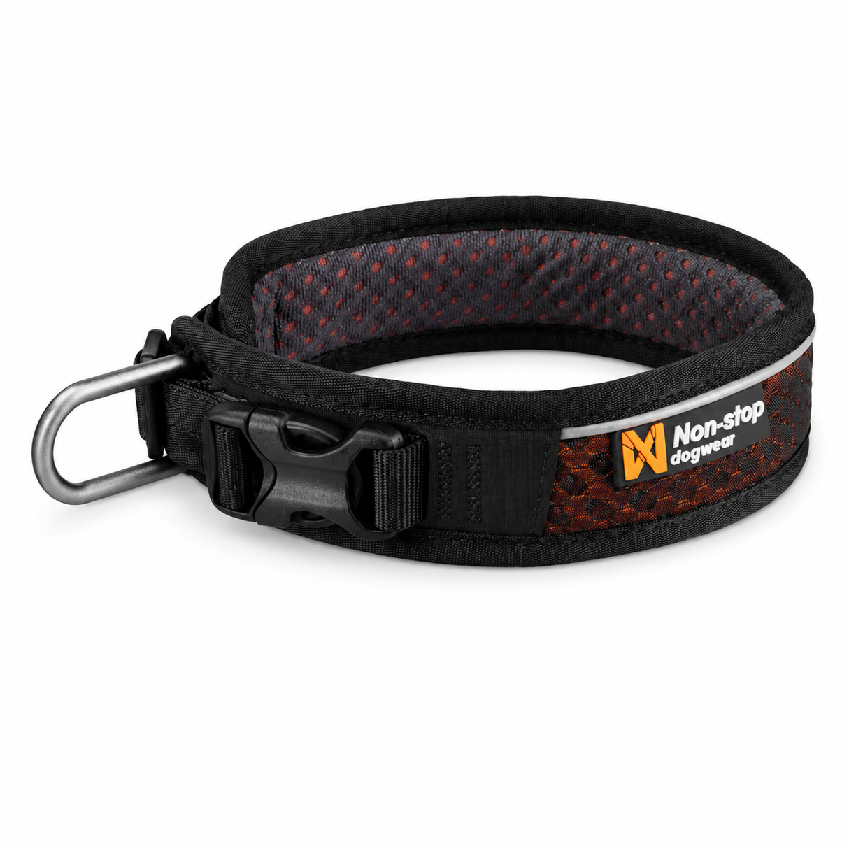 Non-stop Dogwear Rock Adjustable Collar – Let og slidstærkt hundehalsbånd til aktive hunde