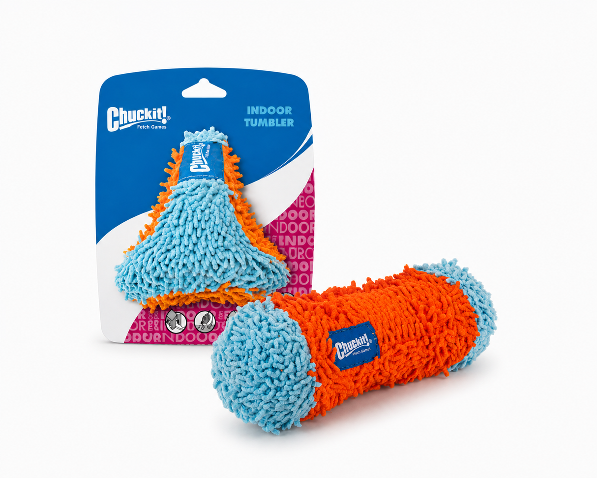 Chuckit! Indoor – indendørs hundelegetøj | Vælg Tumbler eller Tumble Bumper