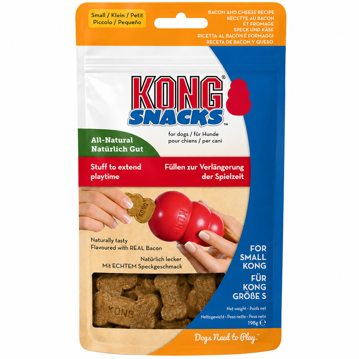 KONG Snacks – lækre godbidder til KONG legetøj og træning