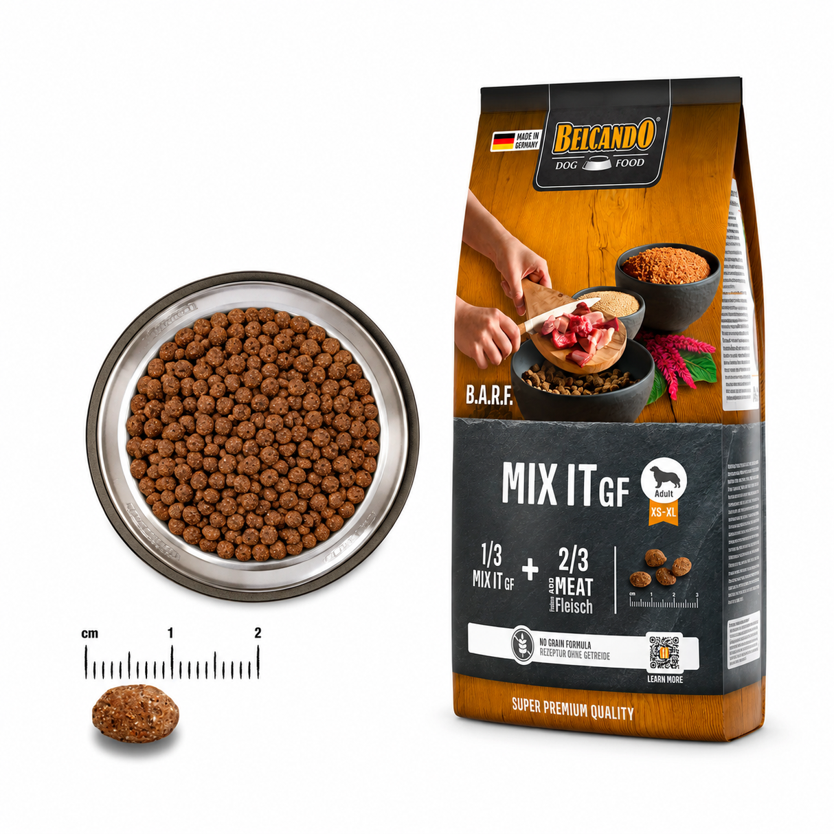 Belcando Mix it GF 3 kg – det perfekte supplement til BARF og råfodring