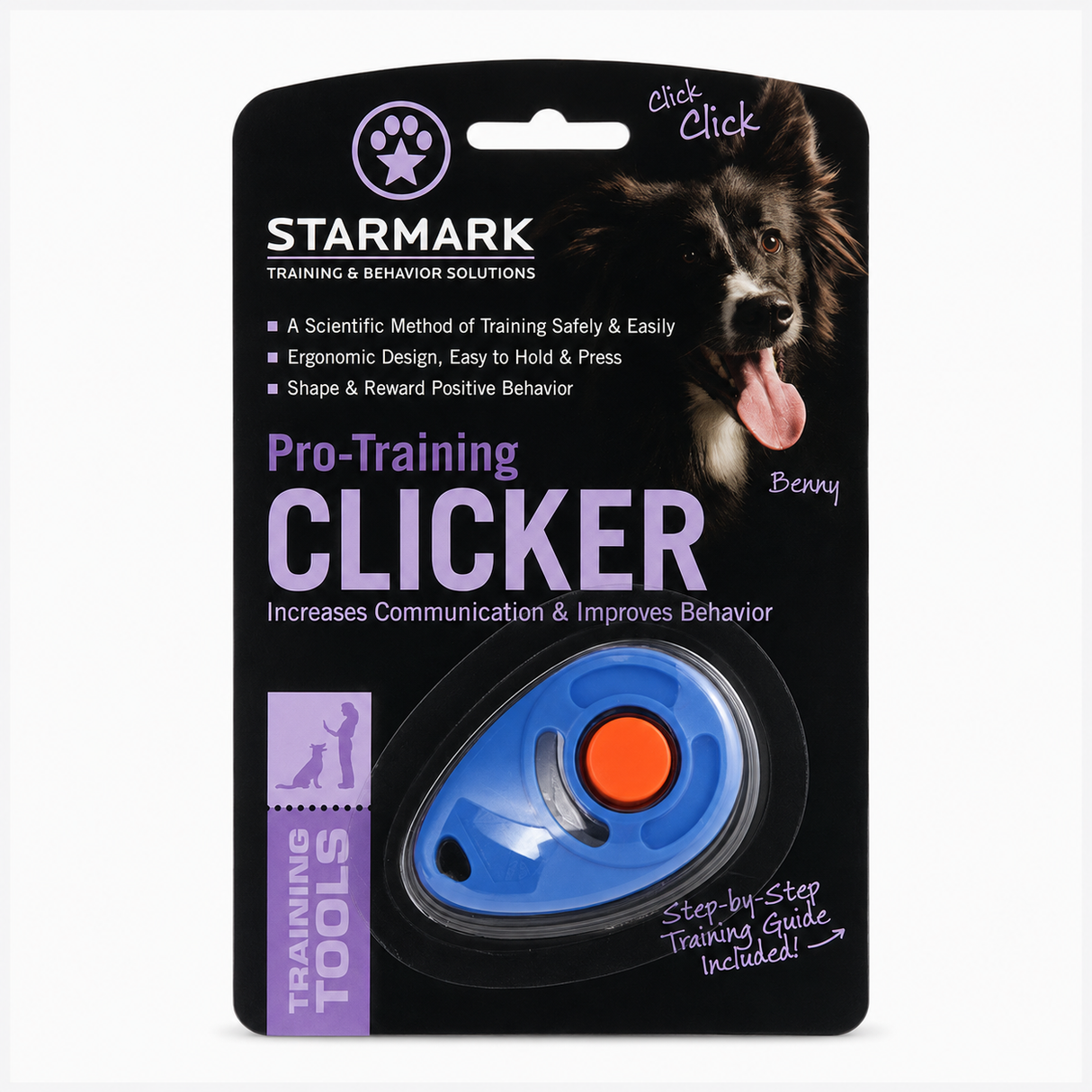 Starmark Pro-Training Clicker – effektiv klikkertræning til hunde
