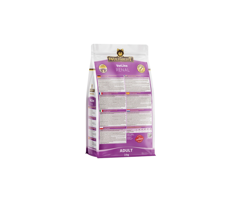 Wolfsblut VetLine Renal – diætfoder til hunde med nedsat nyrefunktion (2 kg)