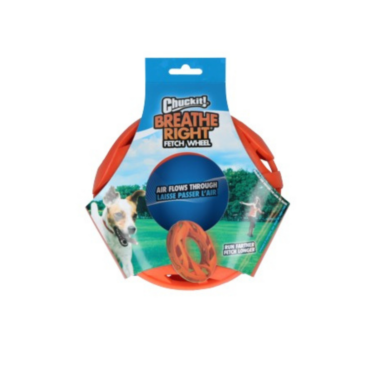 Chuckit! Breathe Right Fetch Wheel – Leg, luft og aktivering i ét