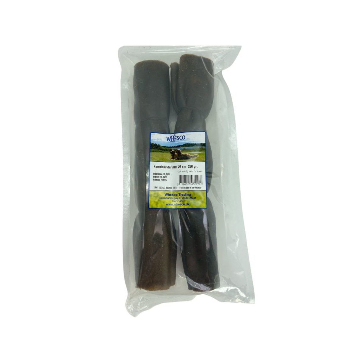 Whesco Kamelskindsruller – 15 cm & 25 cm | 100% Naturlig tyggetid