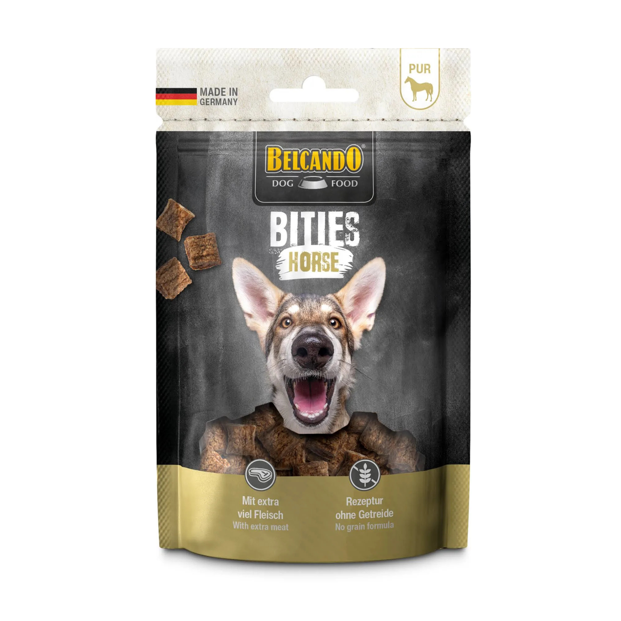 Belcando Bits Horse 90 g – Eksklusiv Hestegodbid i Tysk Topkvalitet