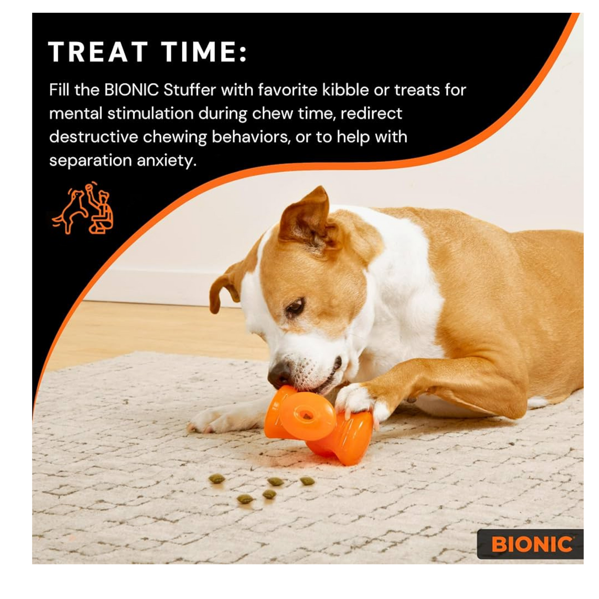 Bionic Stuffer – kraftigt og udfordrende aktivitetslegetøj med godbidhuller