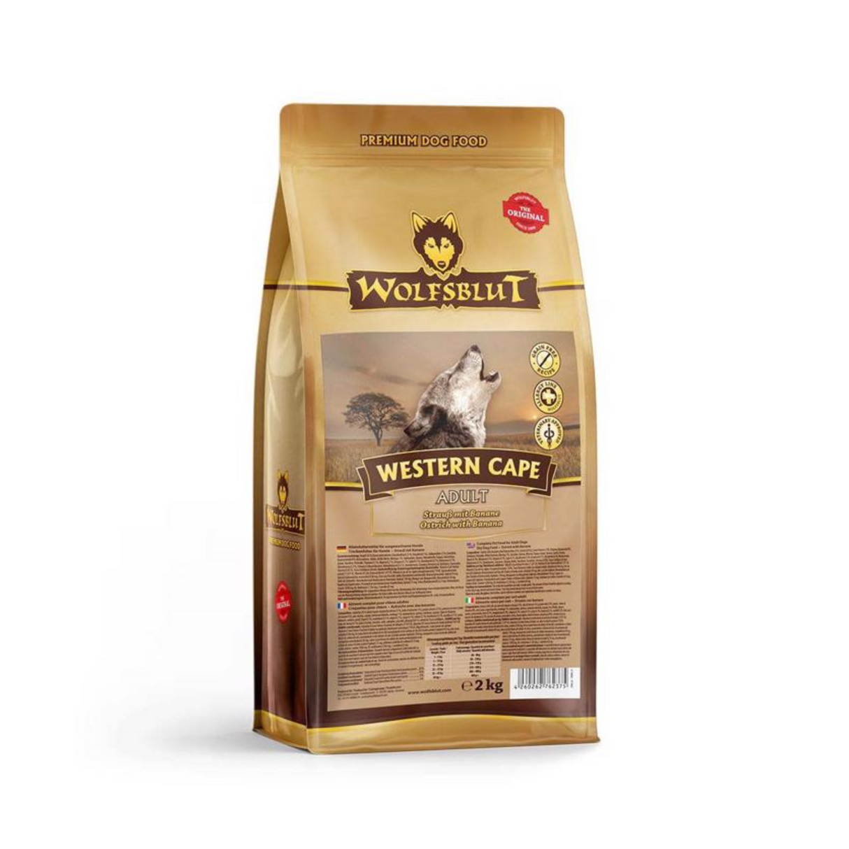 Wolfsblut Western Cape Adult – kornfrit kvalitetsfoder med struds og superfoods