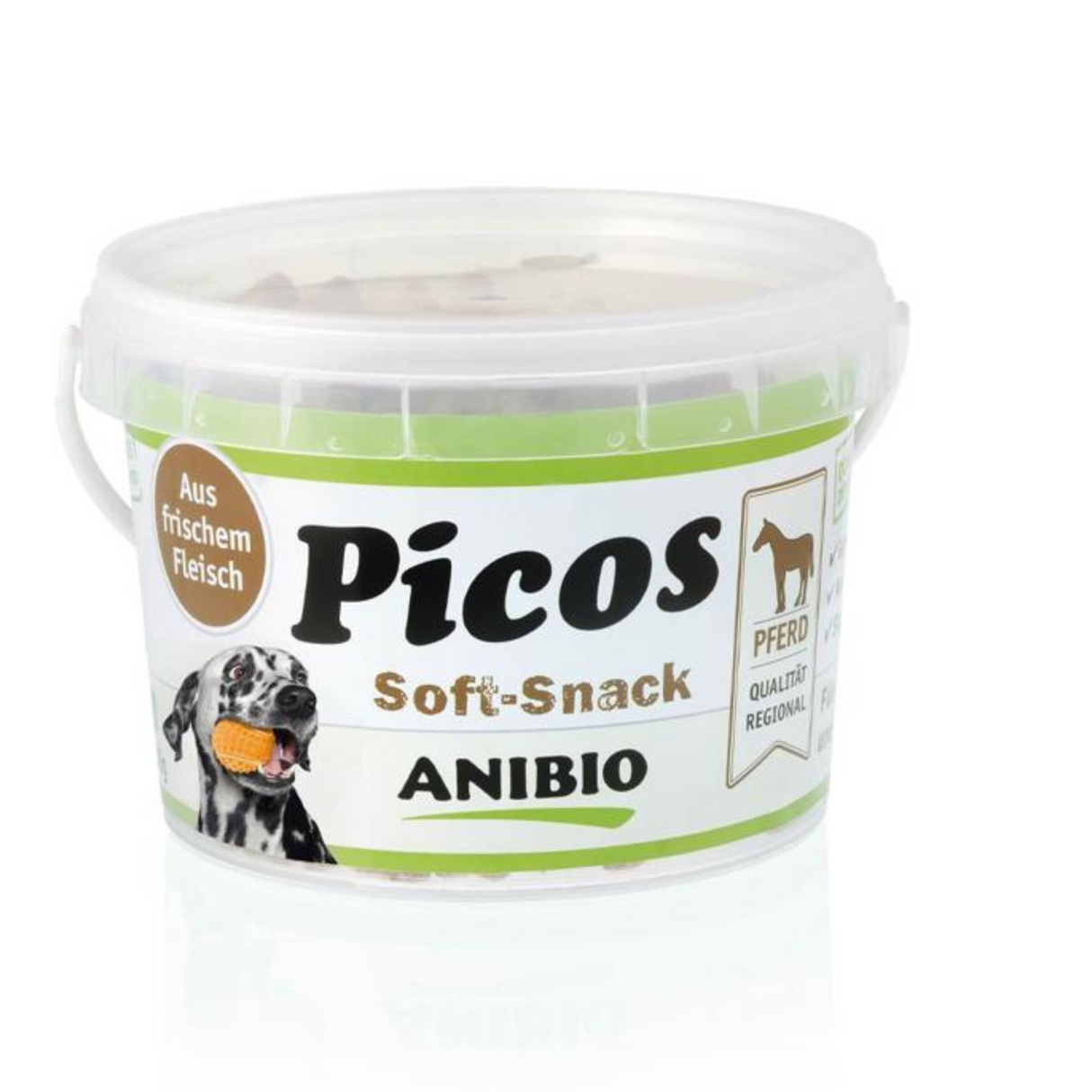 ANIBIO Picos Soft Snacks 300 g (And, hest eller laks) – Bløde, kornfri godbidder til alle hunde