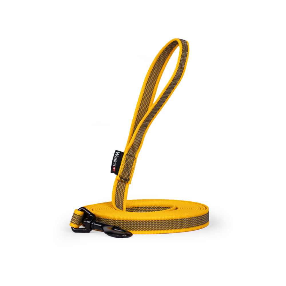 Walk’it Anti-slip Sporline Gul – mange længder med og uden håndtag