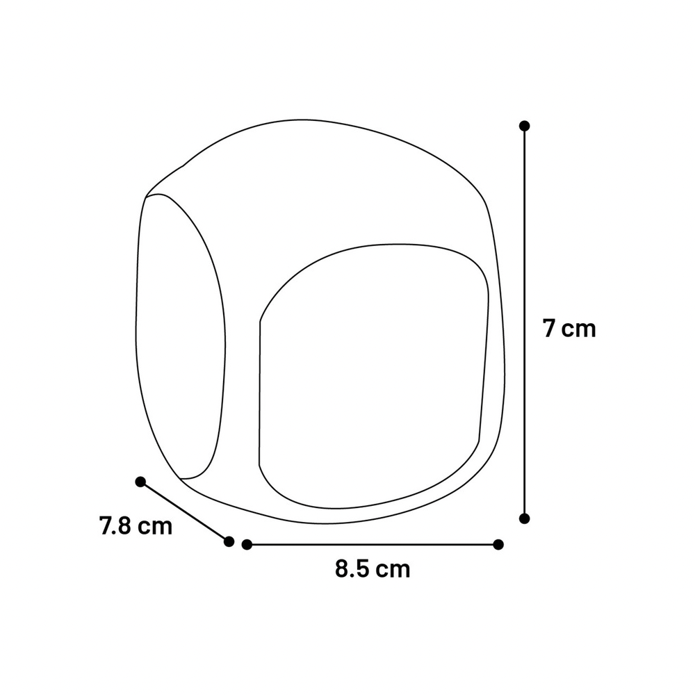 Habru Square – Sjov hundelegetøj med squeaker