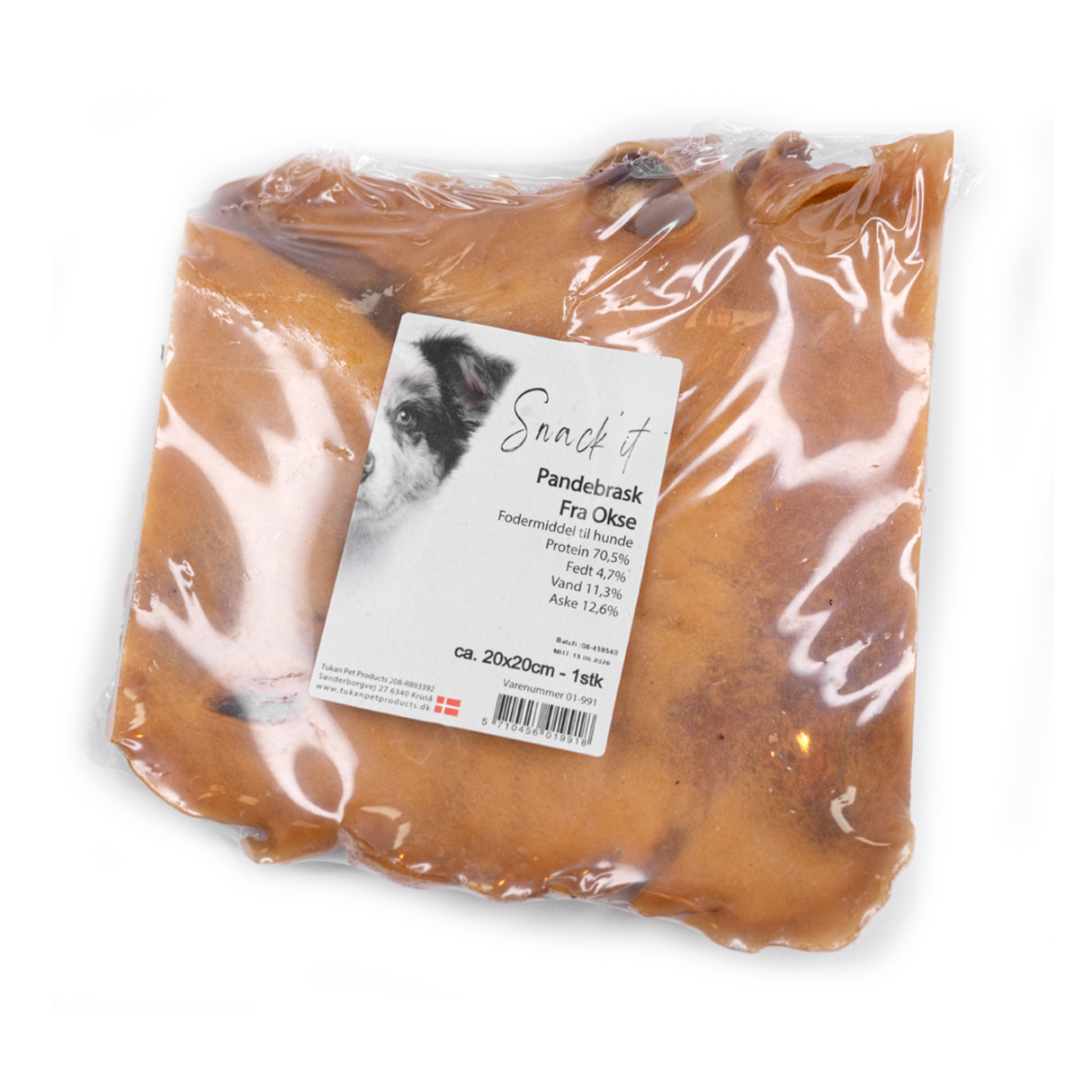 Snack’it Pandebraskplade (Okse) – 20×20 cm & 30×30 cm