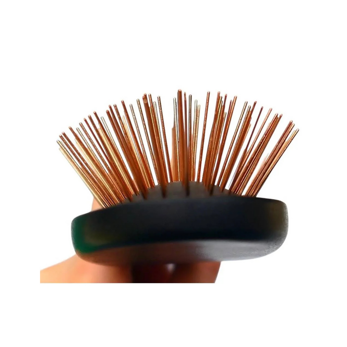 B&B Premium Kobber Pin Brush – vælg 2,5 cm eller 3,3 cm for skånsom og effektiv pelspleje