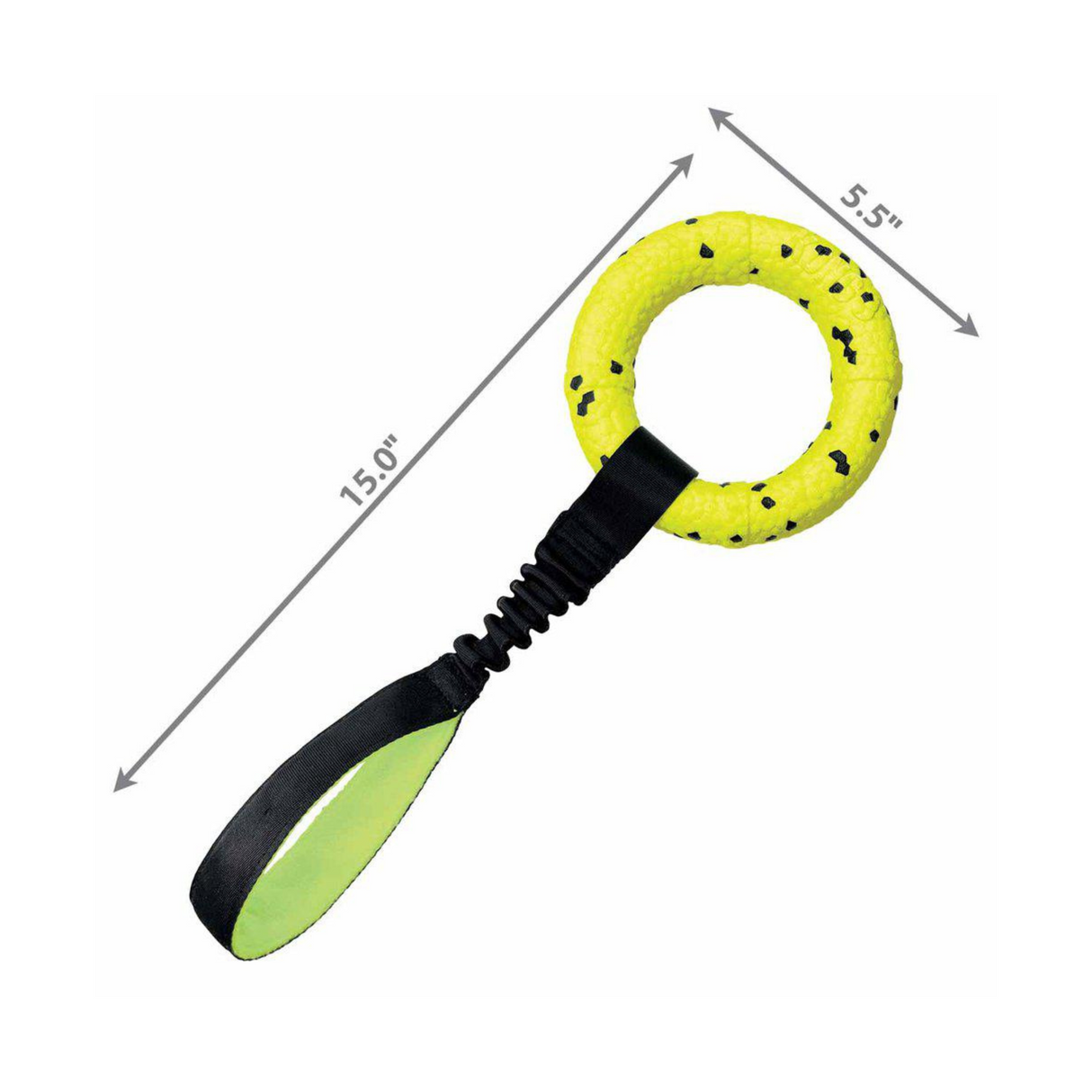 Kong Reflex Tug – Ekstremt holdbart legetøj til apportering & tovtræk (40 cm)