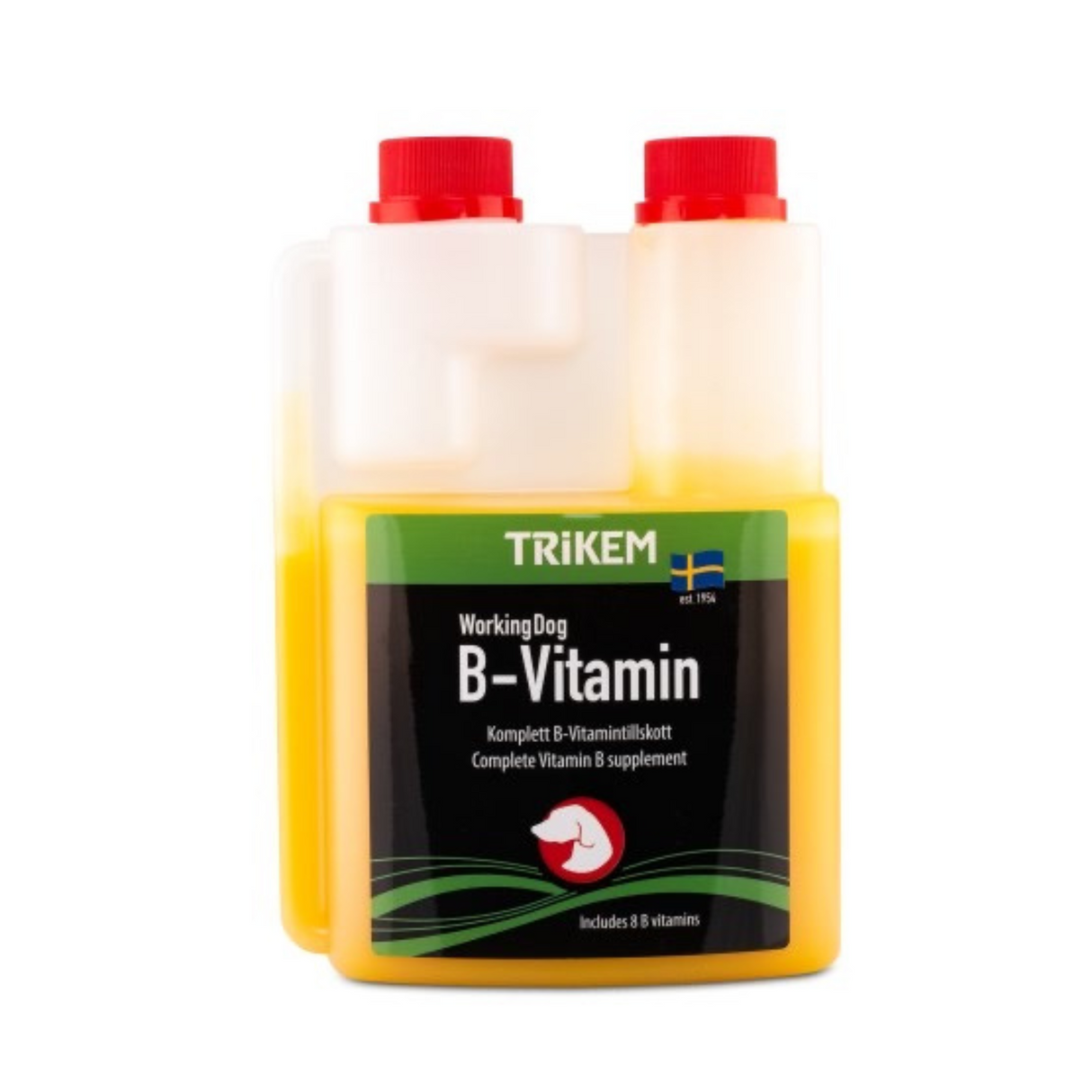 Trikem WD B-vitamin 500 ml – til hundens pels, energi og trivsel