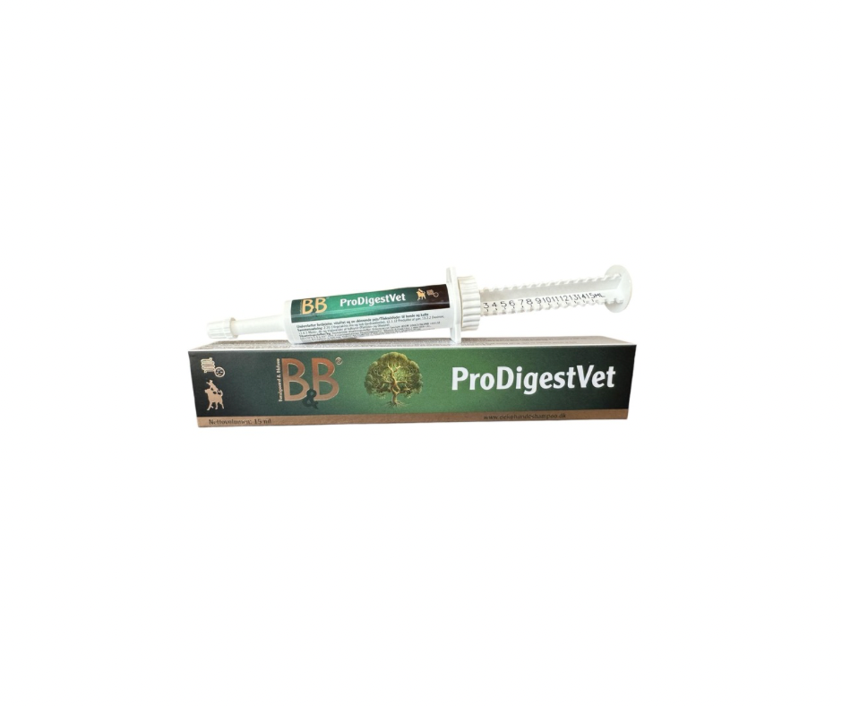 B&B ProDigestVet  (15 ml/32 ml) Naturlig støtte til mave og tarm hos hund og kat