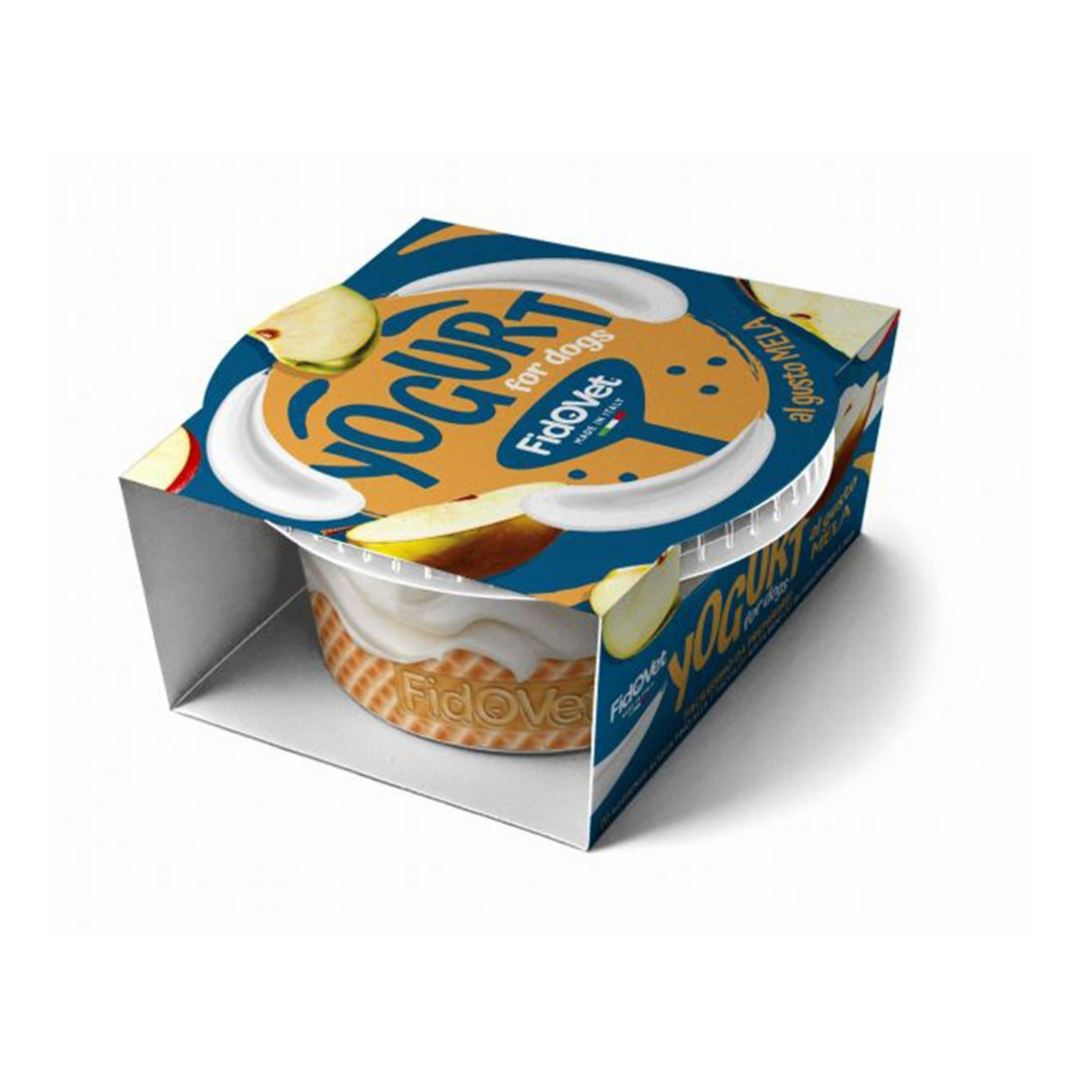 FidOvet Gelato & Yoghurt – Friske og sunde is-snacks til hunde (Vanilje, Banan, Vanilje Yoghurt, Hindbær Yoghurt)