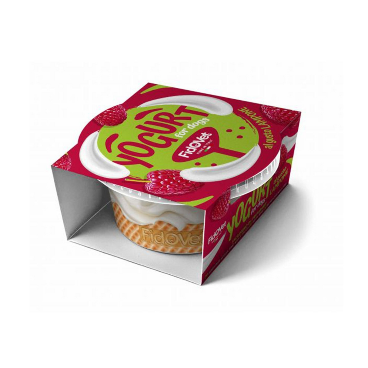 FidOvet Gelato & Yoghurt – Friske og sunde is-snacks til hunde (Vanilje, Banan, Vanilje Yoghurt, Hindbær Yoghurt)