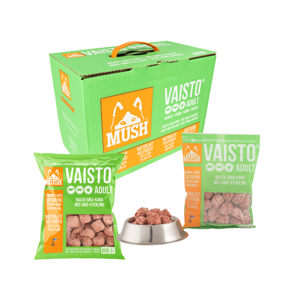 MUSH Vaisto® Grøn – perfekt opstart på BARF