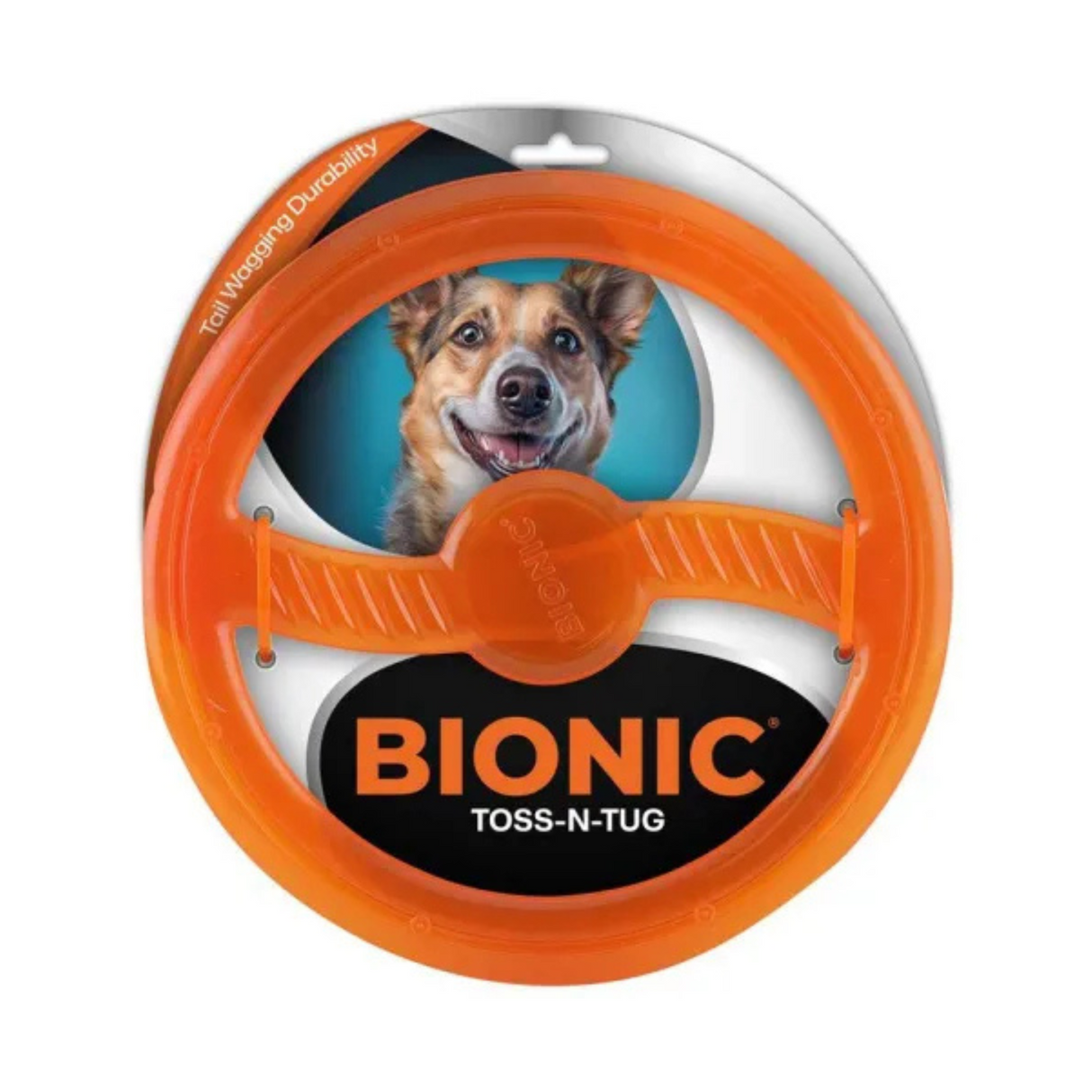 Bionic Toss N Tug – 2-i-1 Kaste- og Træklegetøj (18,5 cm & 22,5 cm)