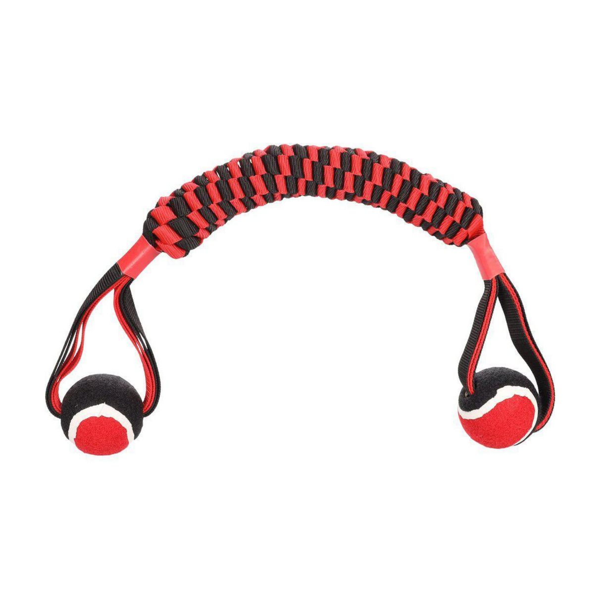 Movas Vævet Reb & Bold – Robust 2-i-1 Hundelegetøj (55 cm & 60 cm)