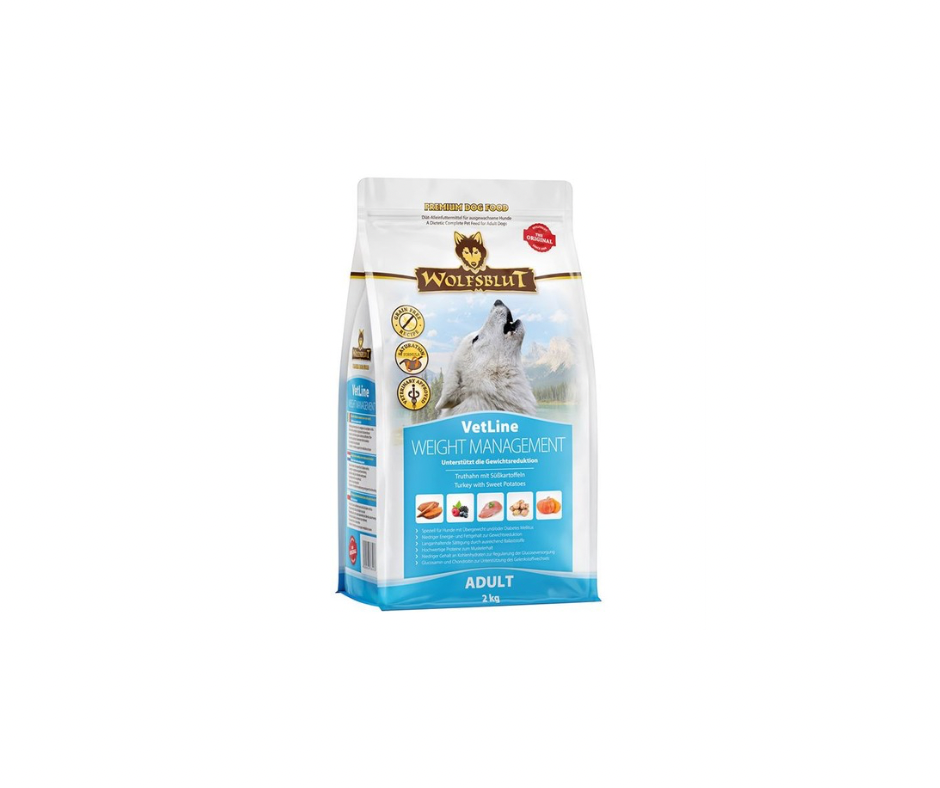 Wolfsblut VetLine Weight Management – diætfoder til vægtkontrol (2 kg)