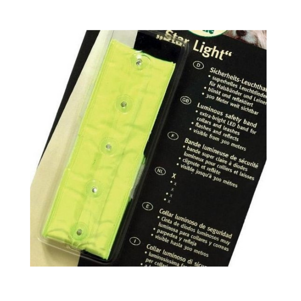 Halsbånd Star Lightreflex – Synlighed & Sikkerhed i Mørke