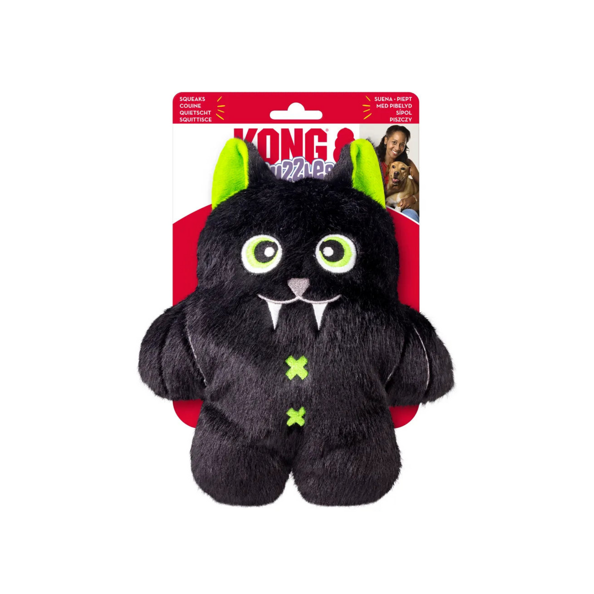 KONG Halloween Snuzzles – Limited Edition Bamse til Efterårshygge