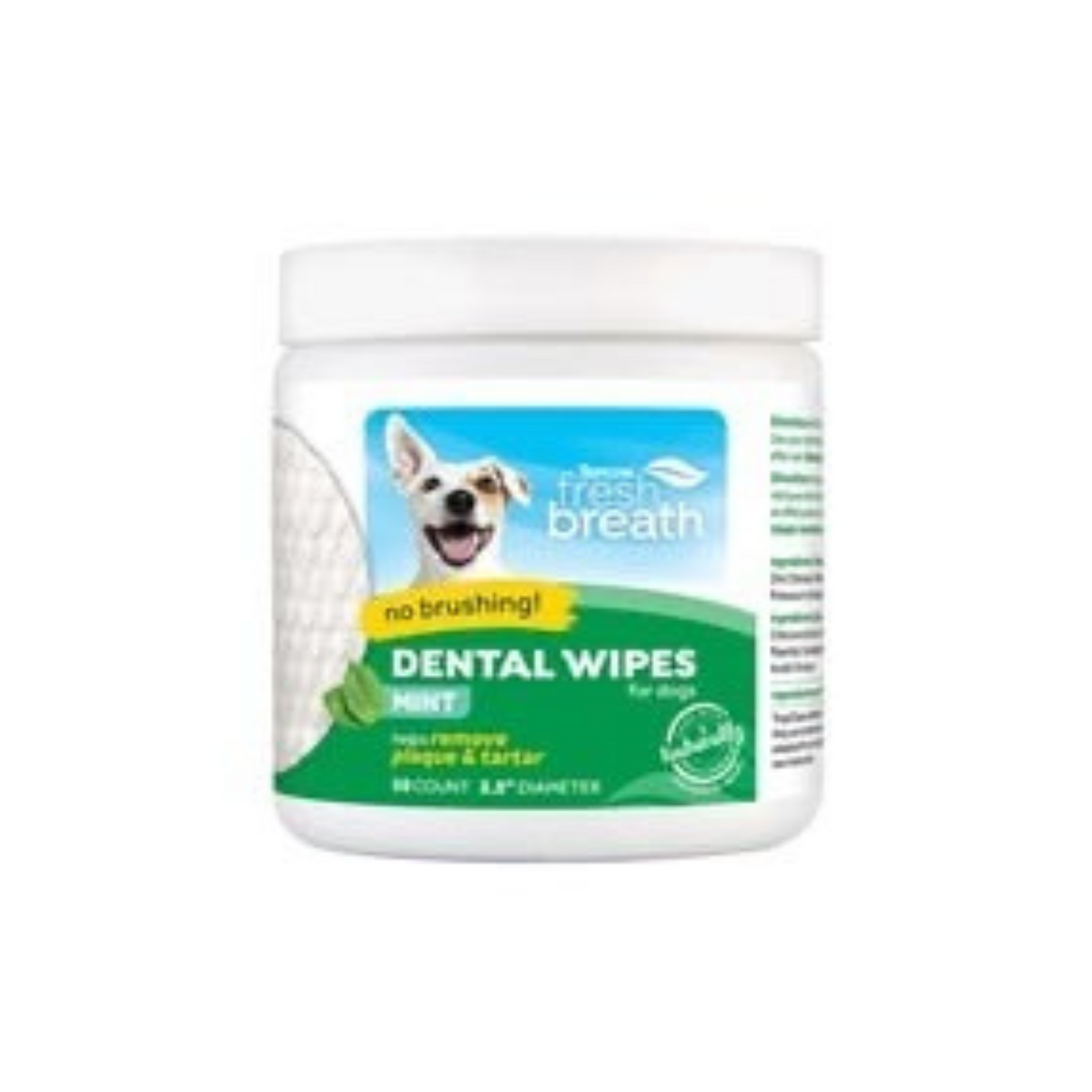 TropiClean Fresh Breath Dental Wipes – Nem Tandpleje Uden Børstning