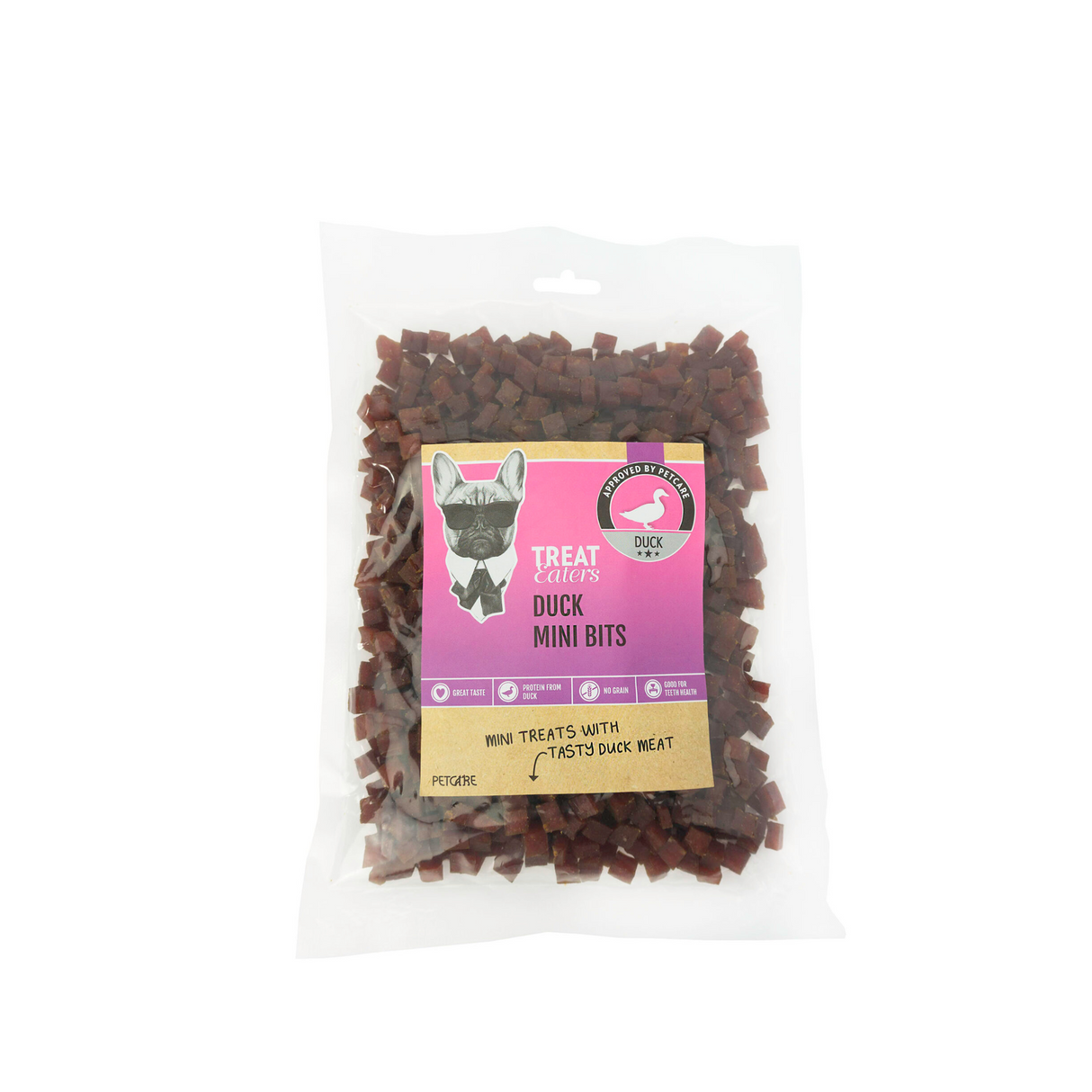 Treateaters Mini Bits – Kylling, And, Okse & Lam (350 g) køb Mixpakke og spar stort