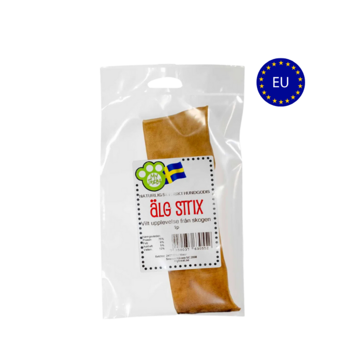 My Treat Älg Strix – Naturlig Vildtsnack til Hunde