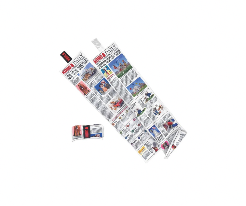 KONG Daily Newspaper XL – Sjov & Blød Avis til Hundelegetid