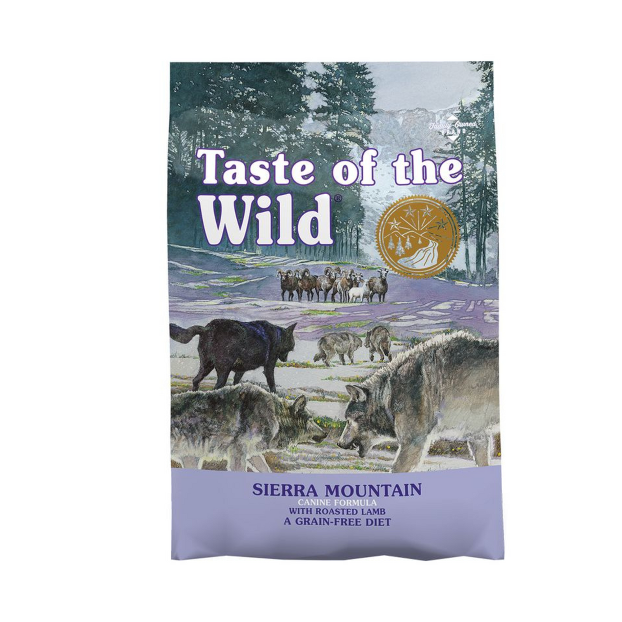 Taste of the Wild Sierra Mountain – Kornfrit hundefoder med lam