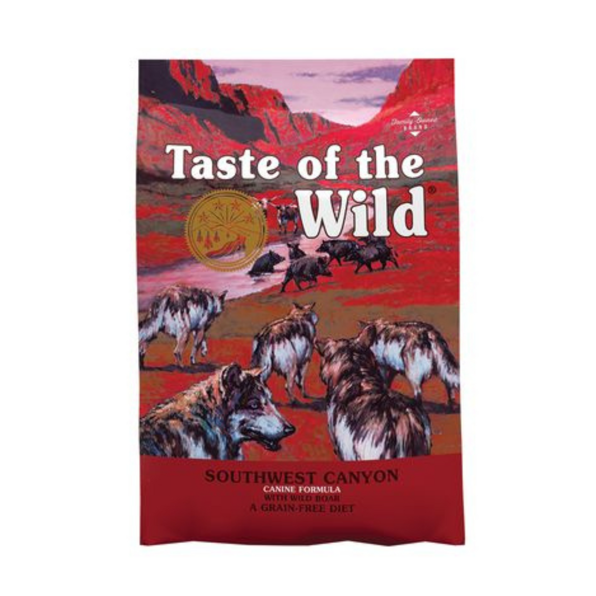 Taste of the Wild Southwest Canyon – Kornfrit hundefoder med vildsvin, lam, oksekød og fisk