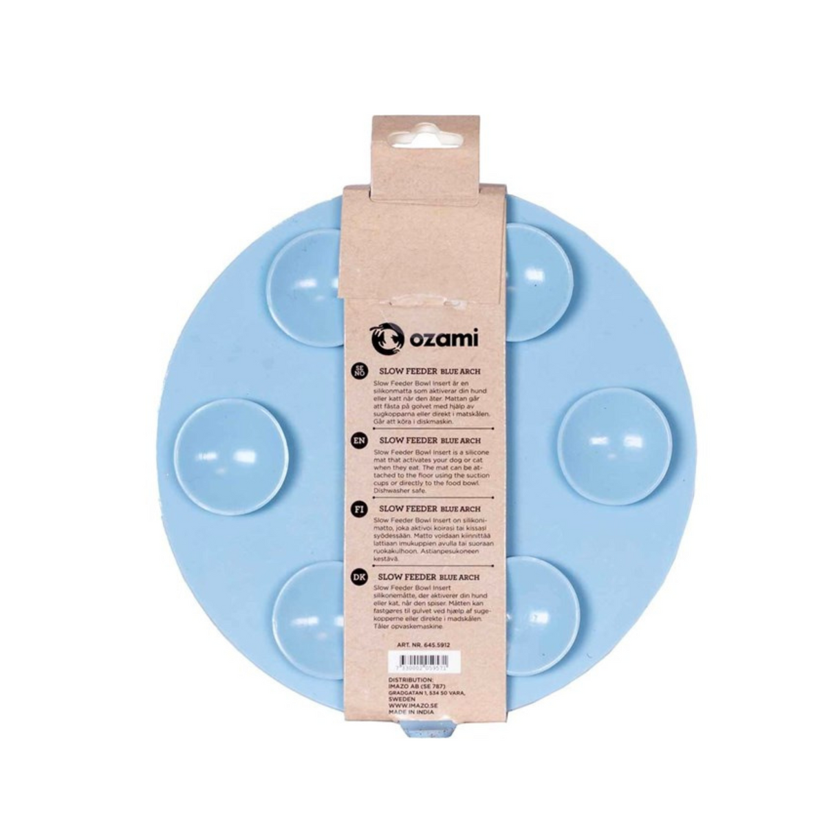 Silicone Snuffle Flower – aktivitetsmåtte til hunde med snuseleg og aktivering