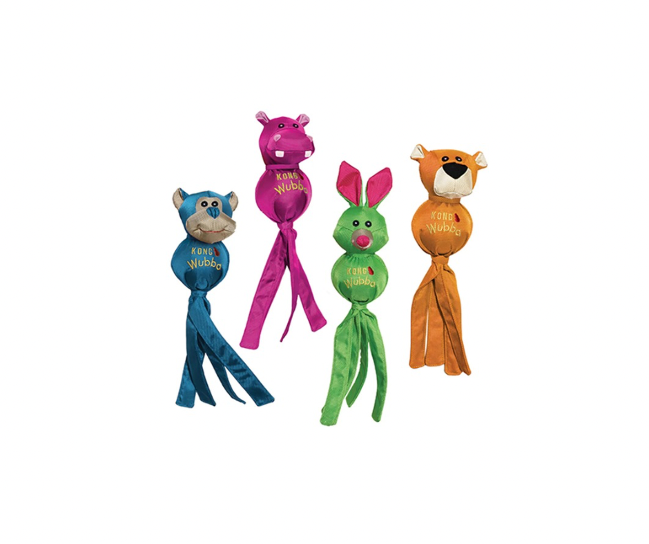 KONG Wubba Ballistic Friends – Interaktivt og Holdbart Legetøj til Hunde