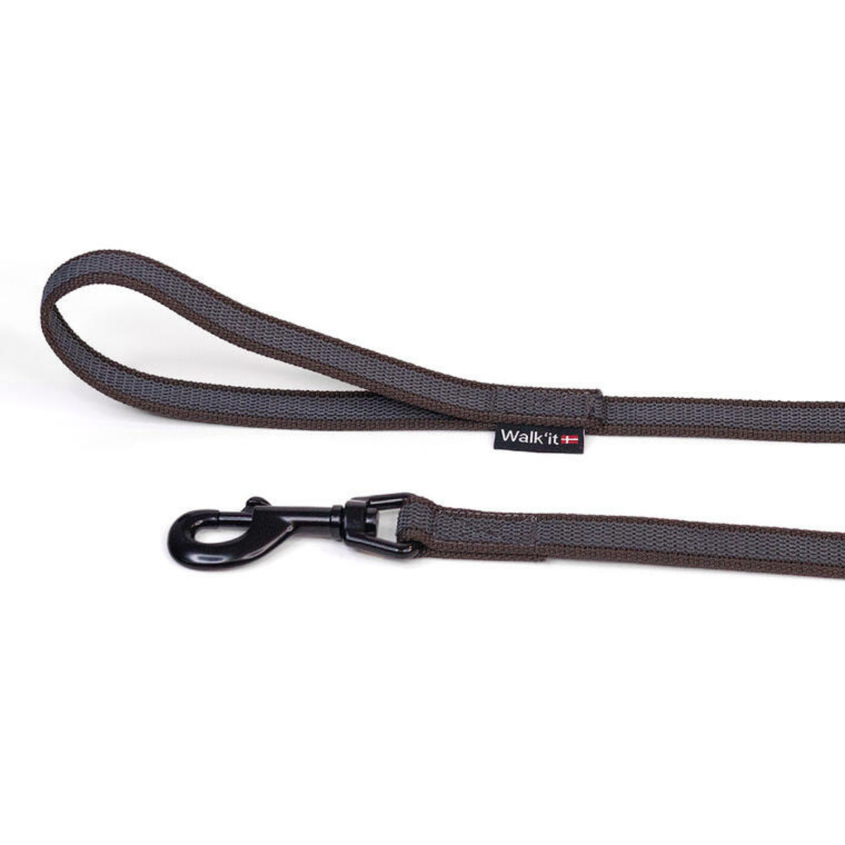Walk’it Anti-slip Sporline Brun – mange længder med og uden håndtag
