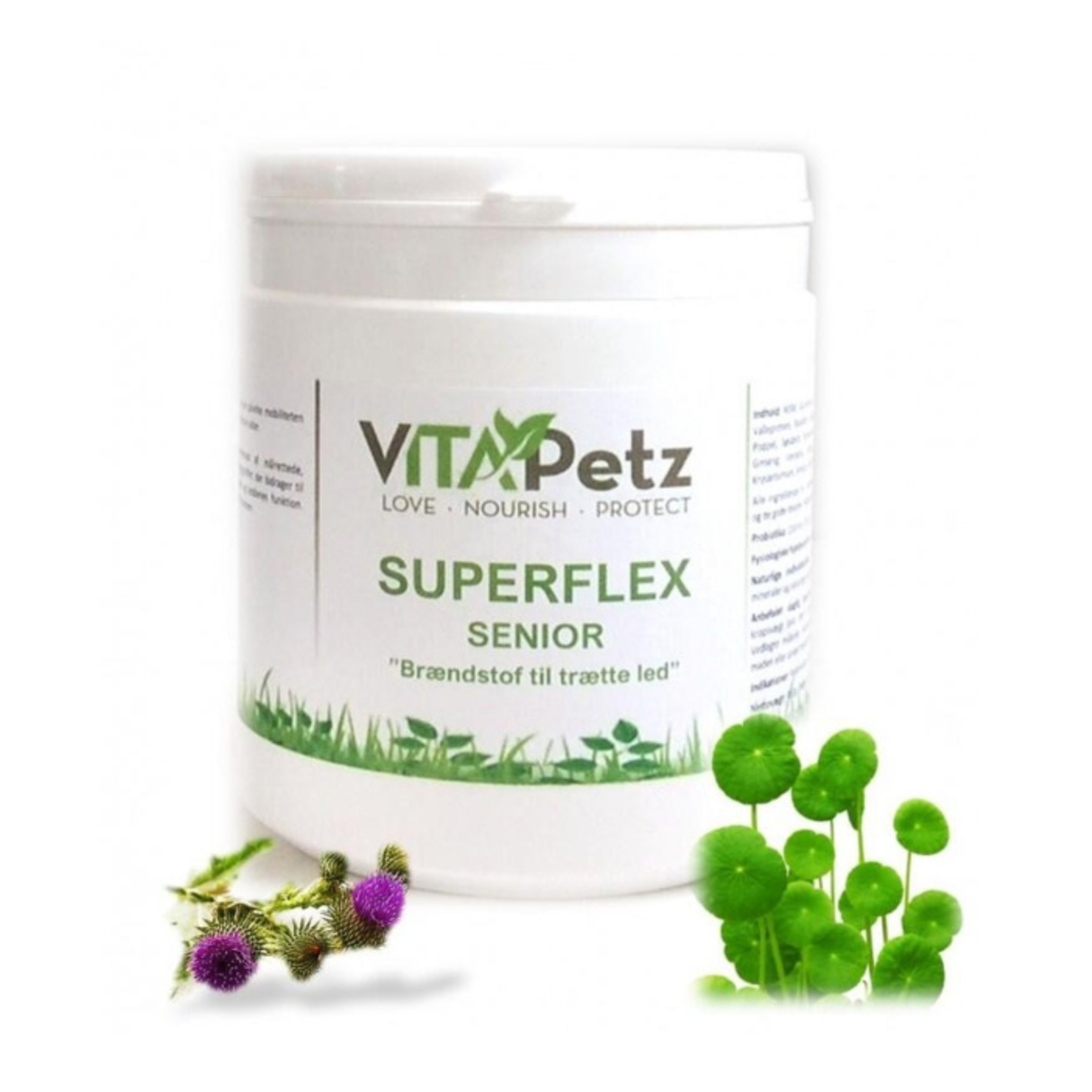 Vitapetz Superflex Senior – naturlig støtte til led og vitalitet hos ældre hunde
