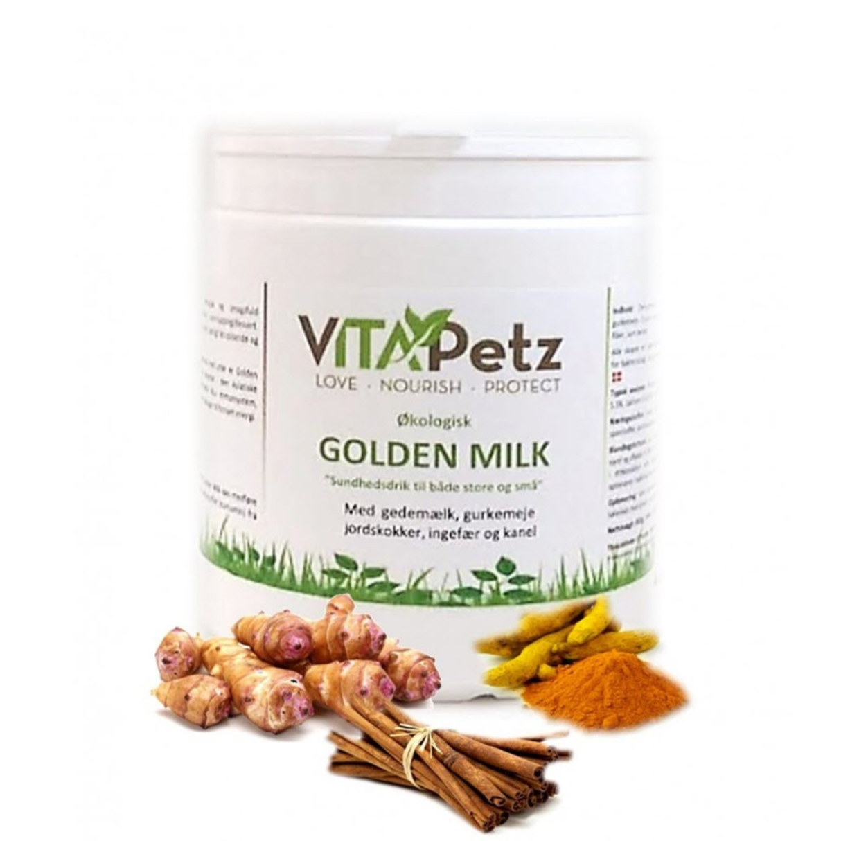 Vitapetz Golden Milk – økologisk gurkemeje-drik til hunde