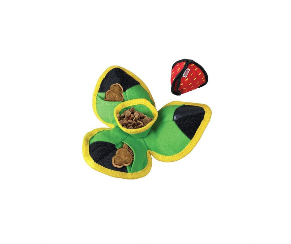 KONG Hide 'N Treat – Aktiveringslegetøj med gemmesteder til godbidder