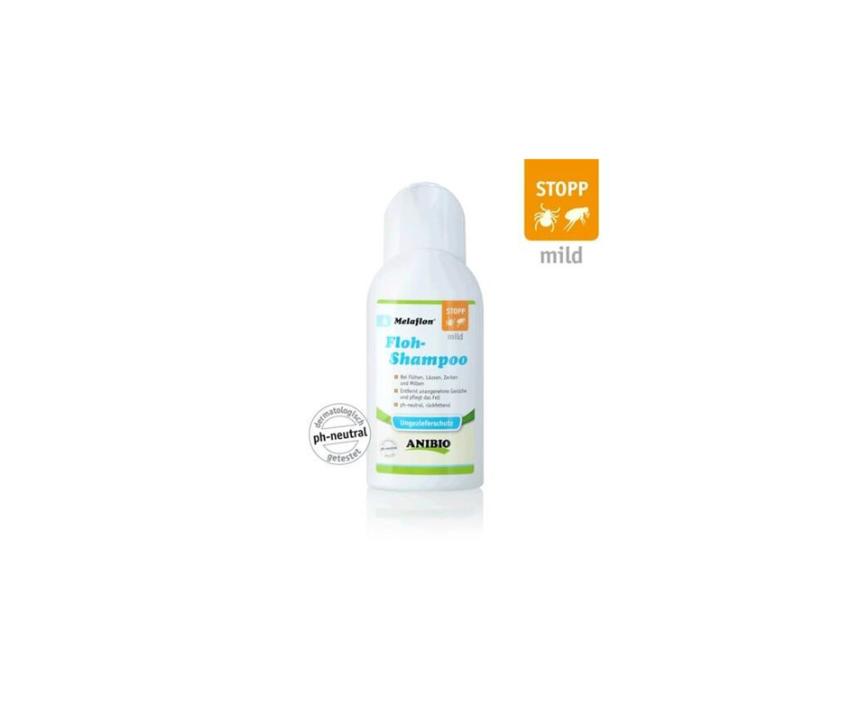 Anibio Melaflon Shampoo 250 ml – Naturlig beskyttelse mod lopper og flåter