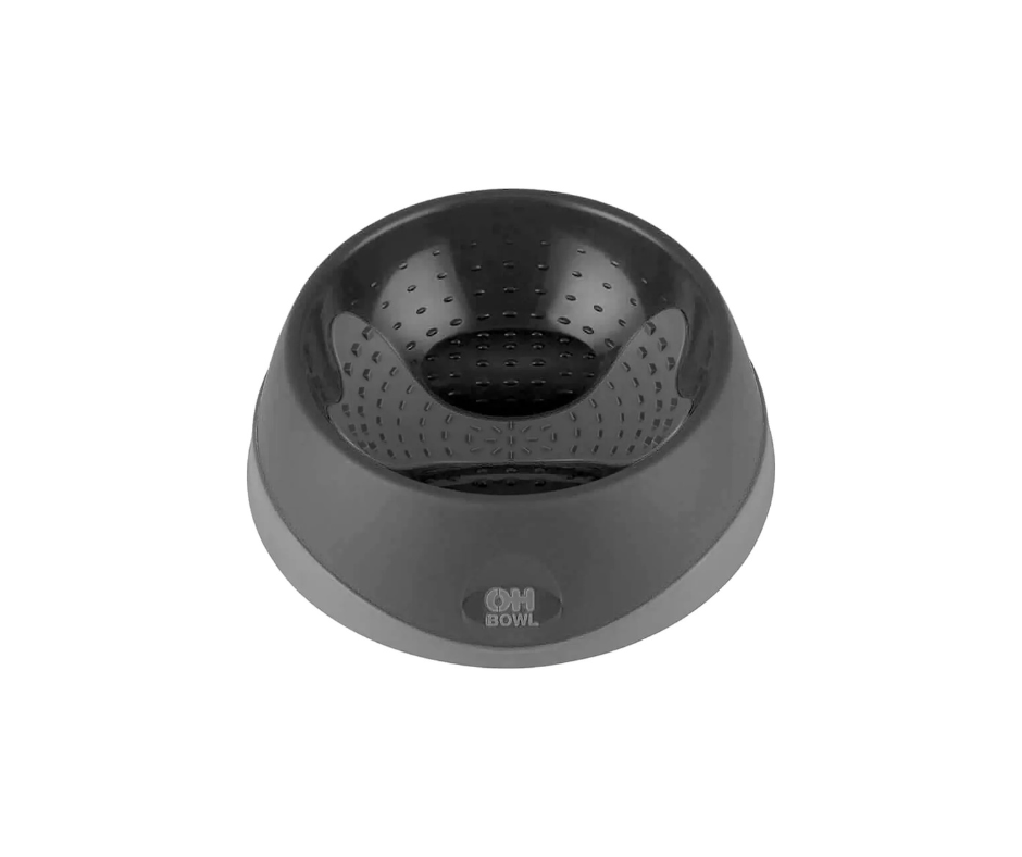 LickiMat Oral Hygiene madskål – Hundeskål med indbygget slikkemåtte (S, M og L)