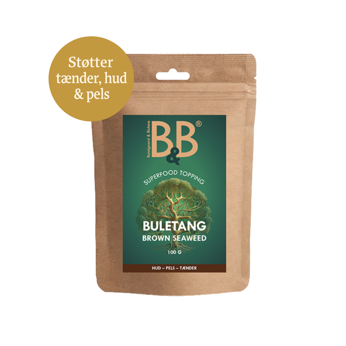 B&B Superfood Topping – Buletang, Marietidsel, Sortkommen eller Spirulina