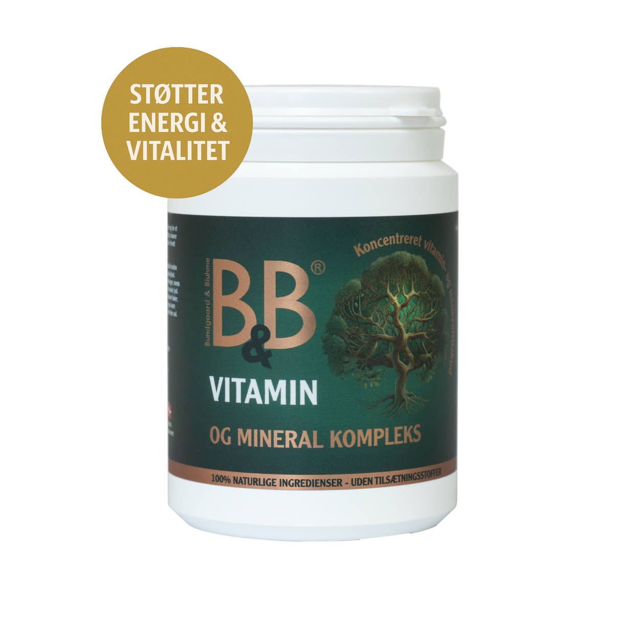 B&B Vitamin- og Mineralkompleks – vælg 150 g eller 300 g