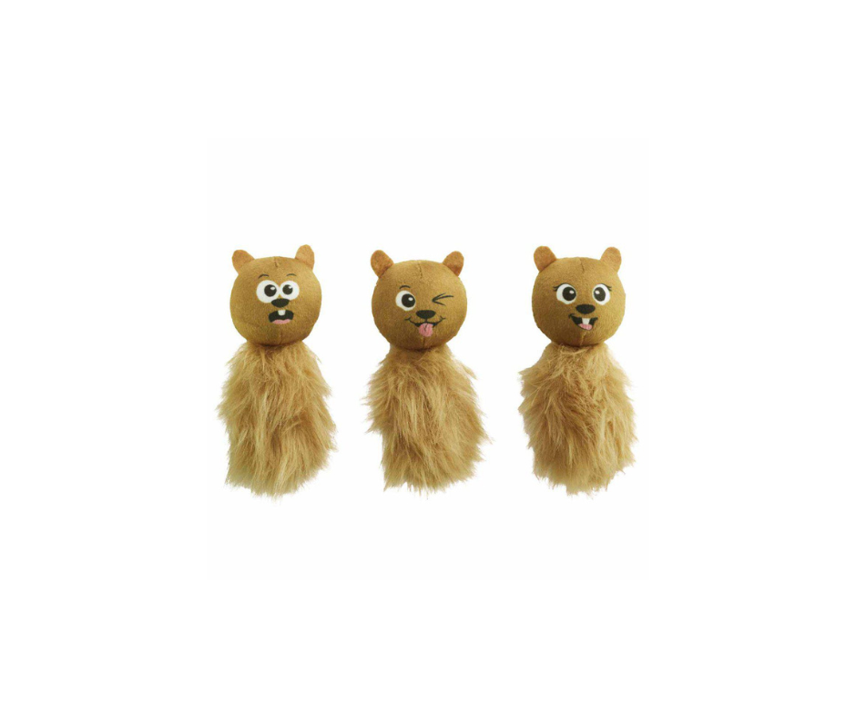 Oh Snuffle Treat Replacement Chipmunk – 3 stk. bløde egern til leg og refill